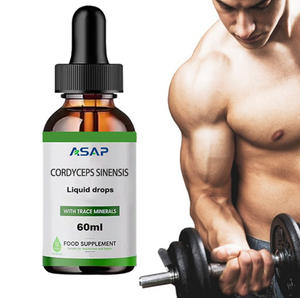 ASAP Health Cordyceps Sinensis Extracto de hongo Líquido Orgánico Natural Antioxidante Gotas para adultos - Product Image 2