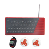 Système de boutons couleur dorée pour serveur, équipement de Restaurant, lumière LED, Table de Service sans fil, appels téléphoniques