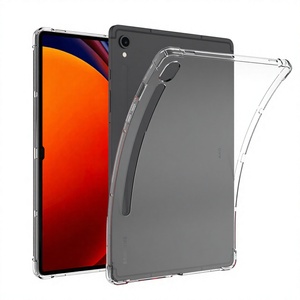 Compatibel met <span class=keywords><strong>S12</strong></span> Tablet; Airbag-ontworpen valbestendige transparante zachte hoes S9/S11 Plus <span class=keywords><strong>FE</strong></span>+ Ultra 2026 - Product Image 1
