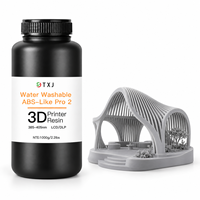 Resin yang Dapat Dicuci dengan Air, Seperti ABS yang Kuat, Fotopolimer UV 405nm untuk Printer 3D Elegoo Mars Phrozen Anycubic Photon LCD DLP.