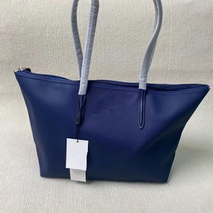 Sac fourre-tout <span class=keywords><strong>grande</strong></span> capacité pour femme, style rétro français, tendance, pratique, à ouverture supérieure, sac seau à bandoulière, couleur unie - Product Image 3
