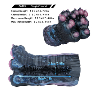 Alien Fantasy Masturbador masculino Monstruo realista con textura Manga de masturbación Coño de bolsillo Stroker masculino Juguetes sexuales para adultos Muñecas - Product Image 5