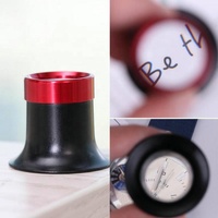 Loupe professionnelle à boucle optique, outil de loupe 10X métallique monoculaire de verre montre outils de réparation de bijoux 1 pièce