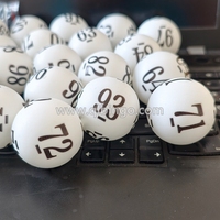 Tableau de numéros personnalisé grand format avec impression claire pour machines de loterie et consoles de jeux de bingo