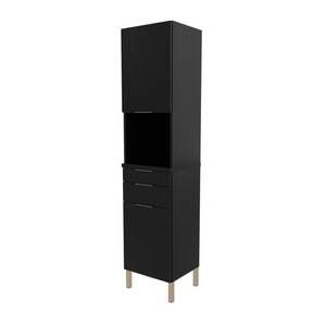 Station de coiffure murale Salon Tower avec armoire de rangement pour salon de coiffure, tiroirs et étagère ouverte - Product Image 4