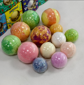 Bombes de bain de pieds bio, naturelles, faites à la main, aux huiles essentielles pures et aromatiques, pour pédicure et soin des pieds. - Product Image 4