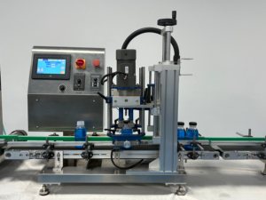 Çok şekilli şişe kapatma makinesi-üretim hattı için ağır masaüstü kapak - Product Image 2