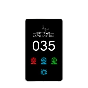NUEVO 2026 DSYMBOL Placas de Puerta para Hotel con Contacto Seco para Estado de Habitación (DND, MUR) <span class=keywords><strong>y</strong></span> Timbre, para Uso Exterior e Interior, con Sistema Completo - Product Image 5