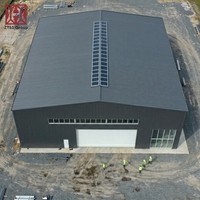 Entrepôt préfabriqué en structure acier ZTSS, robuste, écoénergétique et optimisé, pour atelier industriel et bâtiment de fabrication