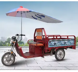 Ovida payung sepeda listrik tahan angin, payung sepeda motor skuter luar ruangan untuk lari dan matahari