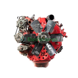 Moteur d'occasion 4 cylindres 110 CV 4BT pour engins de génie civil, assemblage complet - Product Image 1