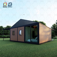 Conception d'architecture de tôle galvanisée maison de conteneur pliante modulaire