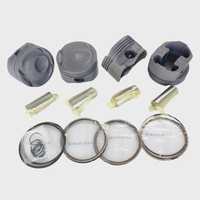 Kit de pistons forgés sur mesure 4032 pour Mustang 2.3L EcoBoost 2015-2023, alésage 87,5 mm, compression 9,5:1, haute puissance, avec segments