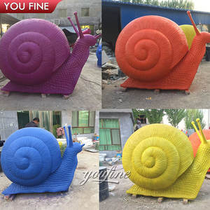 YOUFINE Scultura di Lumache Colorate <span class=keywords><strong>in</strong></span> <span class=keywords><strong>Resina</strong></span> per <span class=keywords><strong>Giardino</strong></span> Esterno, Statua di Lumache <span class=keywords><strong>in</strong></span> Fibra di Vetro - Product Image 6