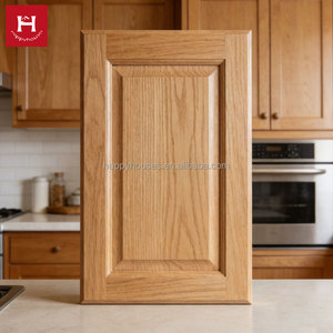 Mobili da Cucina Classici in Legno Massello Happy Houses, Ante per Tutta la Casa in MDF, Campioni di Cucina in Rovere e Ciliegio a Foglia Piccola - Product Image 4
