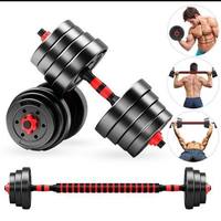 Ensemble d'haltères réglables pour hommes et femmes Options multi-poids de 20kg et 10kg Poids d'haltères pour l'entraînement du corps entier