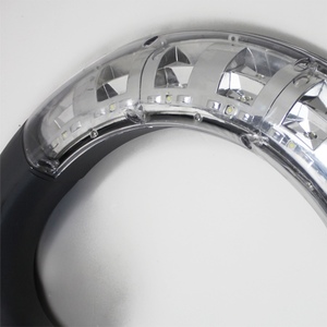 Lámpara LED de Jardín para Exteriores, Iluminación de <span class=keywords><strong>Caminos</strong></span>, Diseño Delgado de <span class=keywords><strong>Cuatro</strong></span> Brazos, Poste de PC, Estilo Coreano, para Parques, Corea del Sur, ROK, Espiral - Product Image 4