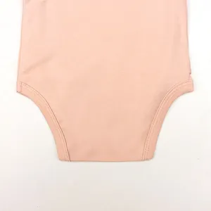 Vente en gros de body kimono à manches courtes pour bébé en bambou biologique grenouillère écologique pour bébé