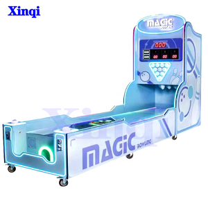 Gran oferta, sistema de simulador de consola de videojuegos de bolos mágicos automáticos que funcionan con monedas, máquina de juego de bolos, características de disparo láser - Product Image 4