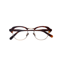 Lunettes à sourcils unisexes, monture acétate, verres optiques anti-lumière bleue, 5 pièces