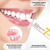 Gel Blanqueador Dental Profesional Sin Peróxido, Fuerte Sabor a Menta, Híbrido Dual, Desensibilizante, Cuidado Blanqueador, No Tóxico, Uso Doméstico