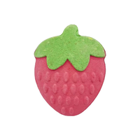 Vente en gros OEM Marque privée Barres de bain effervescentes bio à la fraise, au beurre de karité et à l'huile de cacao, cadeau pour enfants