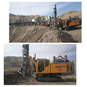 15m 20m piccolo pozzo portatile miniera di perforazione simile come atlante Copco idraulico superficie roccia perforatrice miniera di perforazione - Product Image 5