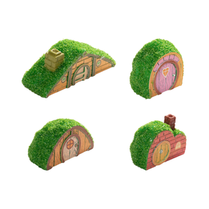 Venta caliente colección DIY niños juguetes mini animal muñeca granja casa juguete miniatura <span class=keywords><strong>casas</strong></span> y edificios Villa hadas jardín figuritas - Product Image 1