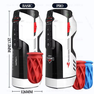 Masturbateur masculin Leten à piston rétractable haute vitesse 18, avec fonction de gémissement, de poussée et de chauffage, godet de masturbation vaginale, jouets sexuels pour hommes - Product Image 6