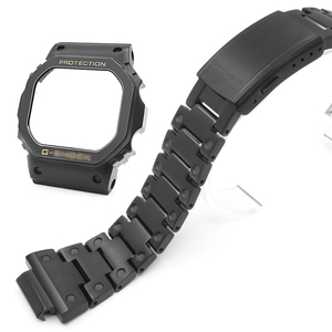 Kit de Modificación de Correa de Titanio Ligera Profesional DW-5600 de 20 mm para Relojes <span class=keywords><strong>GW</strong></span>-<span class=keywords><strong>M5610</strong></span> y <span class=keywords><strong>GW</strong></span>-5000, Repuesto con Cierre Desplegable - Product Image 2