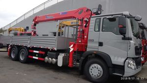 Grue montée sur camion XCM G SQS350-5 15 tonnes Howo 8x4, produit chinois avec liste de prix des pièces détachées à vendre - Product Image 5
