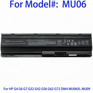 Batterie d'ordinateur portable de qualité <span class=keywords><strong>MU06</strong></span> pour HP G4 G6 G7 G32 G42 G56 G62 G72 DM4 MU06XL MU09 10.8V 47WH batterie - Product Image 2