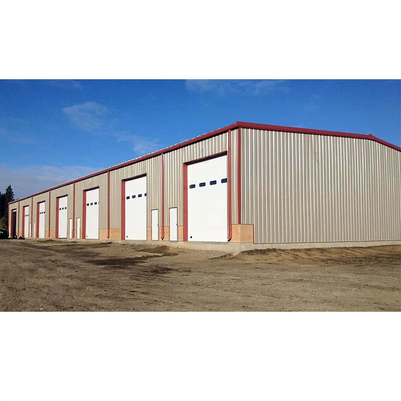 Prefabricated steel constructions warehouse material with latest design