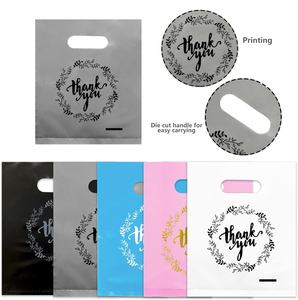 Bolsas de Plástico de Agradecimiento para Mercancía, Bolsas de Regalo para Fiestas, Dulces y Galletas con Asa Troquelada para Fiestas de Cumpleaños, Baby Shower y Bodas - Product Image 2