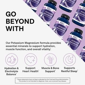 Suplemento Personalizado de Potasio y Magnesio, 90 Cápsulas, Apoya la Salud Vascular en Adultos, Cápsulas de Potasio y Magnesio - Product Image 2