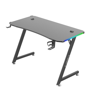 Beisijie Fashion Gaming <strong>Table</strong> Computer <strong>Cool</strong> Led Light Desk Set RGB Gaming <strong>Table</strong> High Quality Wholesale Price White Gaming <strong>Table</strong> - Product Image 5