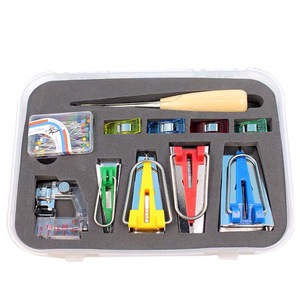 DIY <strong>Sewing</strong> Bias Tape Tools Fabric Bias Tape Maker Folder <strong>Kit</strong> - Product Image 3