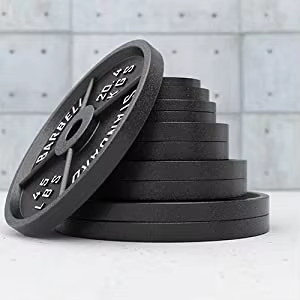 Ensemble de plaques de poids en <span class=keywords><strong>fonte</strong></span> standard pour haltères de musculation, plaques de musculation pour la force athlétique, plaques bumper pour l'entraînement en salle de sport - Product Image 6