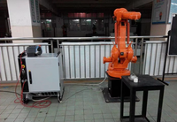 Machine de soudage robotisée Bras robotisé IRB 1410 MIG TIG MAG Manipulateur de soudage robotisé avec soudeur Megment