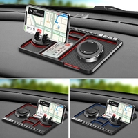 Silikon-Antirutschmatte für Auto, Handyhalterung, klebrige Anti-Rutsch-Armaturenbrett-Handyhalterung, Parknummernkarte, Auto-Pad