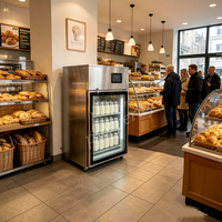 Armoire Réfrigérée Commerciale Automatique pour la Fermentation du Yaourt, en Acier Inoxydable pour Laiteries et Cafés