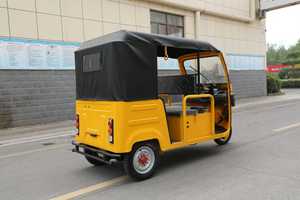 Triciclo personalizable modelo amarillo <span class=keywords><strong>con</strong></span> un movimiento potente y gran capacidad adecuado para 6-9 personas Modelo popular Bajaj - Product Image 6