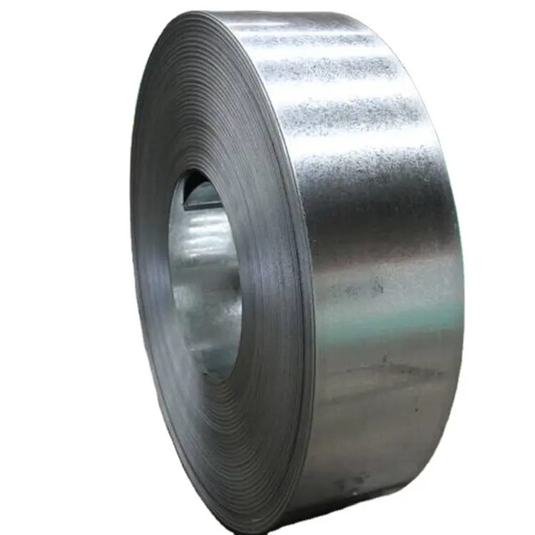 Tape Spoel Galvanisatie Stalen Strip/Staal Zilver Industrie Warmgewalst Gegalvaniseerde Strip 0.35X64 Glad Gegalvaniseerd Q235 40-180G