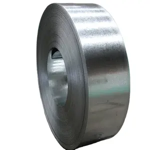 Bandspulen verzinkung Stahlband/Stahl Silber industrie Warm gewalzter verzinkter Streifen 0,35x64 Glatt verzinkt Q235 40-180g