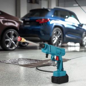 Idropulitrice ad alta pressione per auto senza fili per uso domestico pistola a spruzzo a ricarica rapida per lavaggio auto - Product Image 1