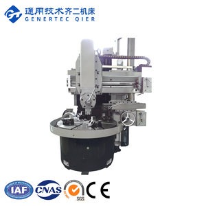 GT qier c5225d đôi cột máy tiện đứng máy tiện dọc máy tiện bánh xe sửa chữa máy tiện dọc - Product Image 2