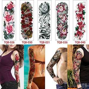<span class=keywords><strong>Tatuajes</strong></span> grandes superventas para hombres, <span class=keywords><strong>manga</strong></span> <span class=keywords><strong>de</strong></span> brazo completo, pegatinas <span class=keywords><strong>de</strong></span> tatuaje personalizadas temporales - Product Image 5