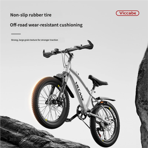 Vélo <span class=keywords><strong>VTT</strong></span> Vika Bei pour enfants, <span class=keywords><strong>20</strong></span> <span class=keywords><strong>pouces</strong></span>, 7 vitesses, freins à double disque, tout-terrain, pour garçons de 7 à 11 ans - Product Image 2