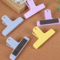 Carpeta de archivos y boletos personalizada barata, logotipo personalizado, impresión UV de doble cara, Clips de plástico para billetes, Clips de plástico para libros, Moq bajo