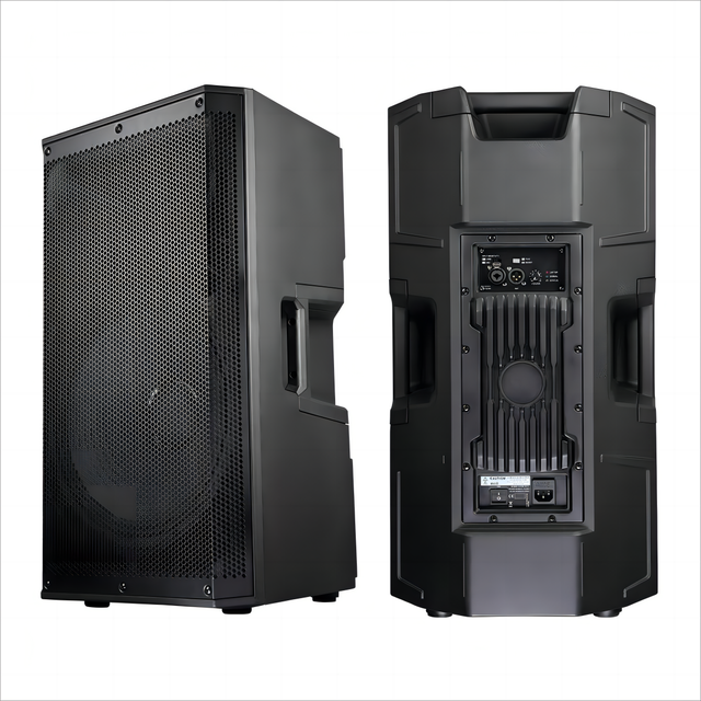 Demao Professional 2-Way Sound System Equipment 15 Inch 1000W DJ Concert Stage Sound Equipment Active Speaker for Outdoor/Indoor